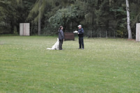 Keona Abmelden beim Richter