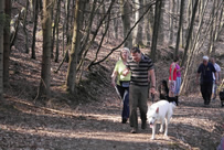 Dusty mit Petra und Thomas